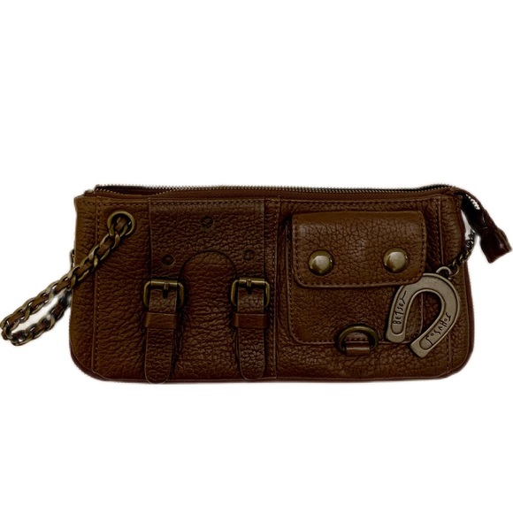 Betsy Johnson Leather Clutch Purse - Picture 3 of 14